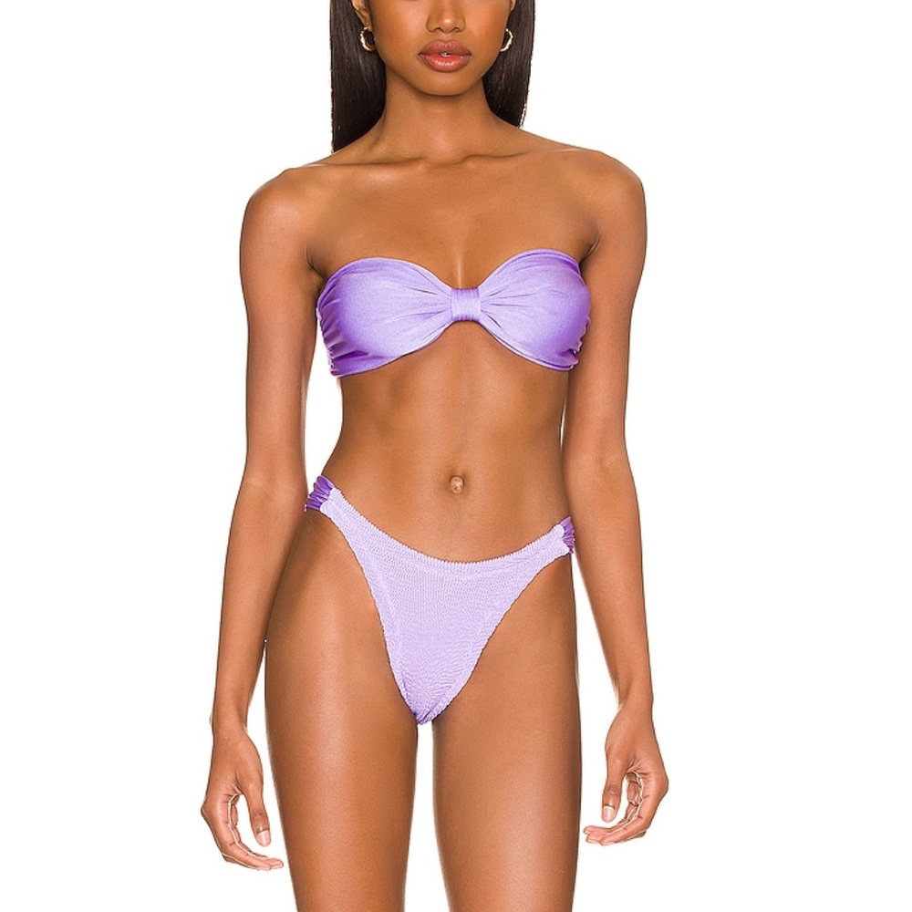 Hunza G Cleo Bikini Set Cleo Bikini Set in Lilac